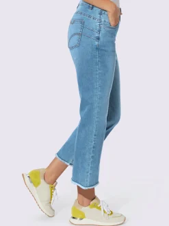 Jean push-up mélange de cotons agréable à porter