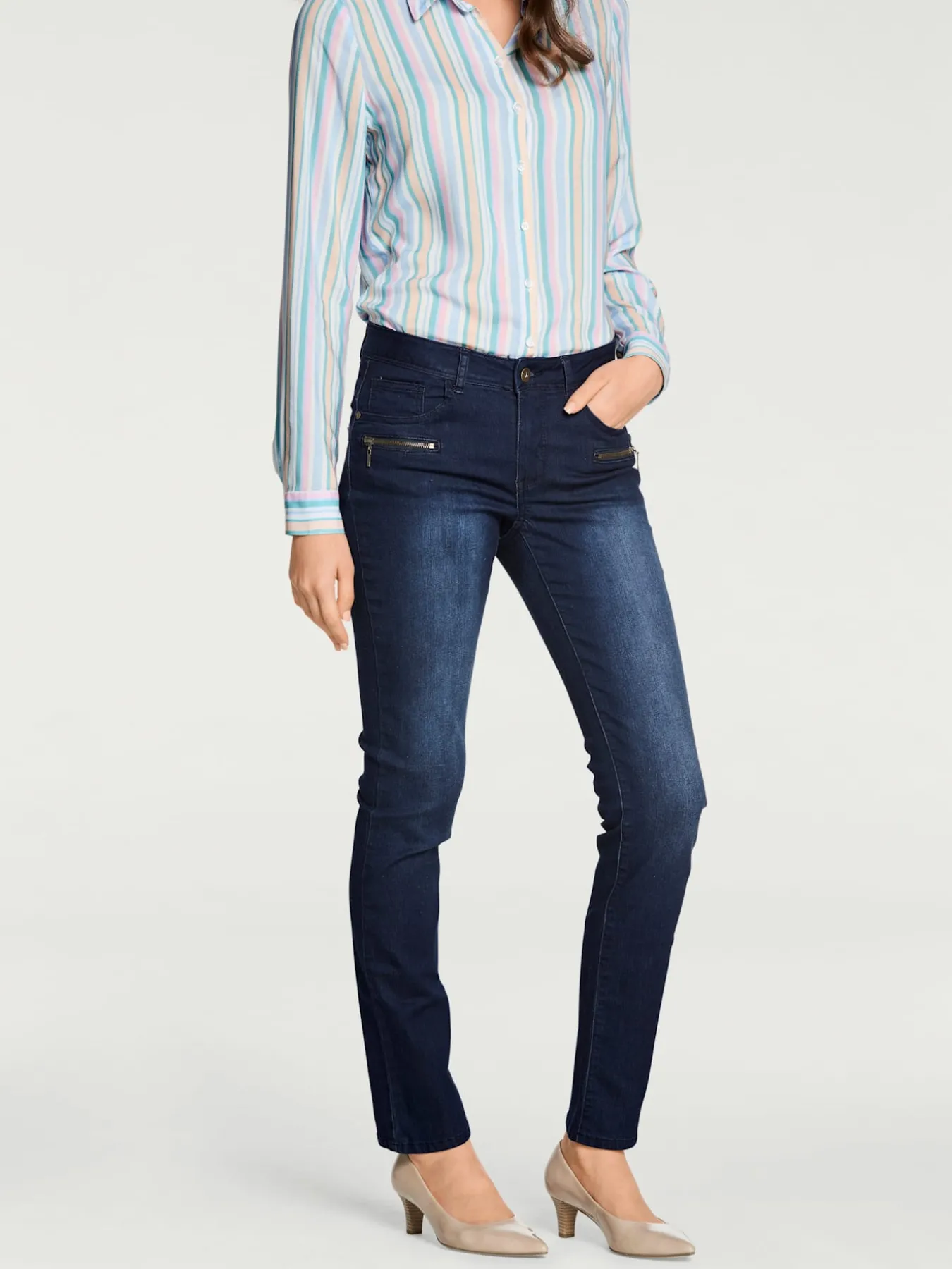 Jean skinny coupe skinny tendance