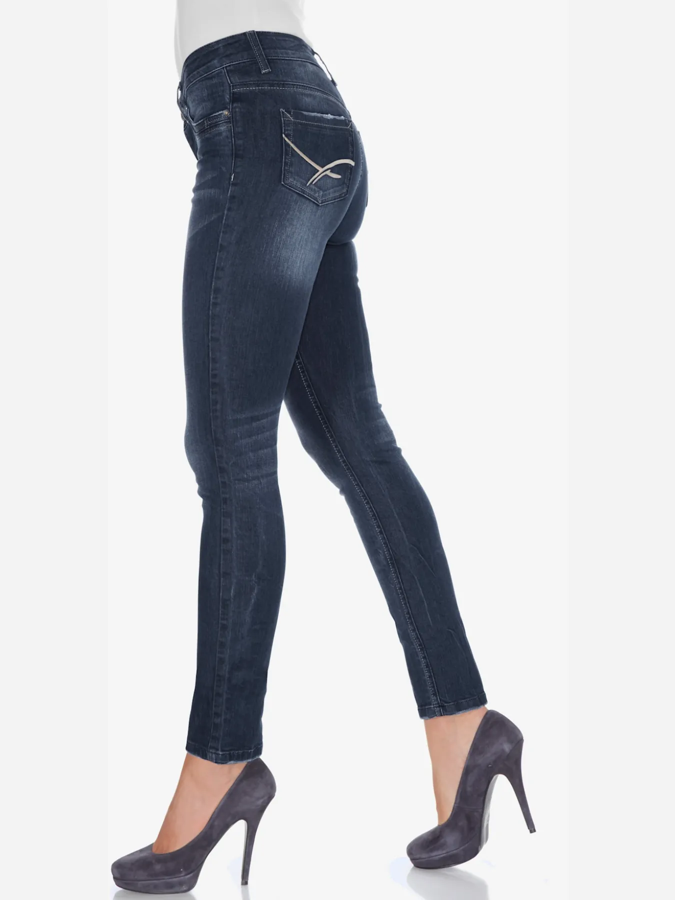 Jean skinny coupe skinny tendance