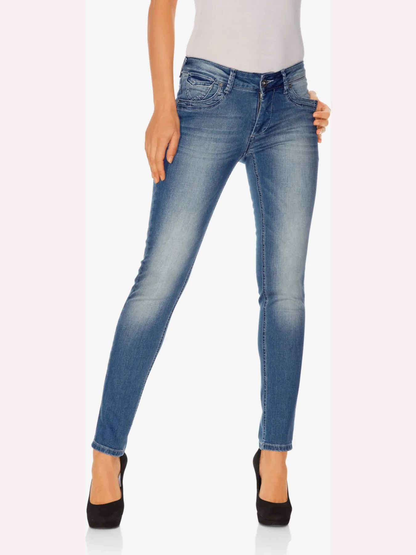 Jean skinny coupe skinny tendance