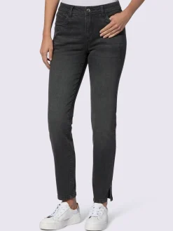Jean skinny coutures de séparation affinantes