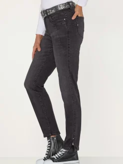 Jean skinny coutures de séparation affinantes