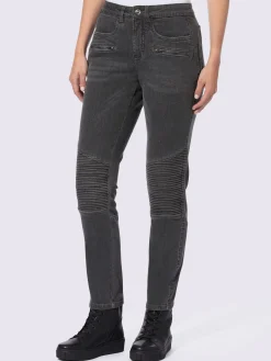 Jean style motard tendance