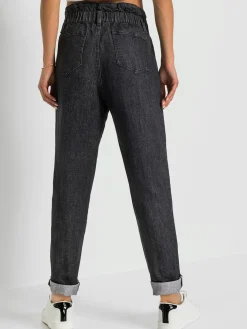 Jean taille haute qualité coton