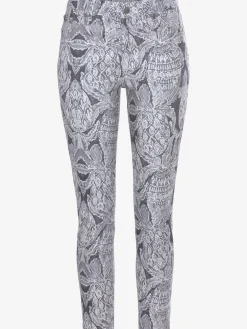 Jegging 7/8 fausses poches devant, poches arrière