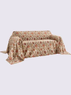 Jeté de fauteuil et jeté de canapé protection fauteuil tissée