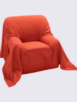 Jeté de fauteuil protection fauteuil tissée