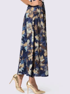 Jupe à panneaux doublure 100% viscose