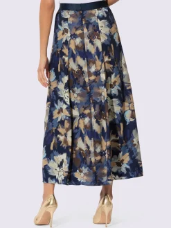 Jupe à panneaux doublure 100% viscose