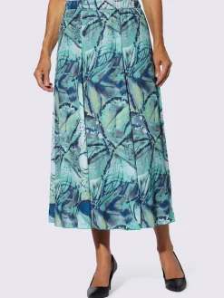 Jupe à panneaux polyester recyclé