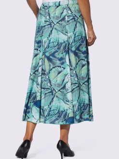 Jupe à panneaux polyester recyclé