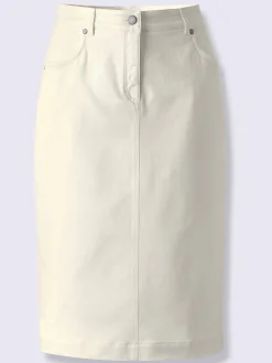 Jupe crayon coton de qualité