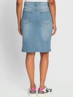 Jupe en jean 99% coton