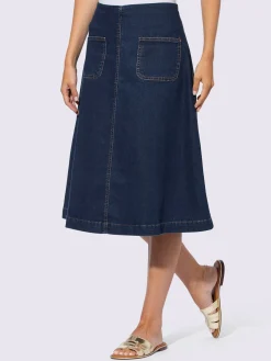 Jupe en jean denim doux