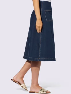 Jupe en jean denim doux