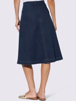 Jupe en jean denim doux
