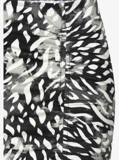 Jupe en jersey ceinture avec élastique fin intégré