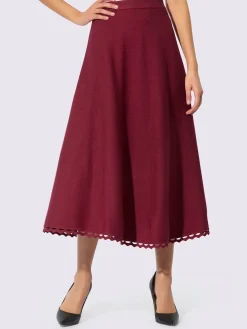 Jupe en tricot 30% lyocell