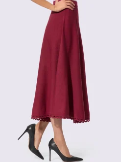 Jupe en tricot 30% lyocell