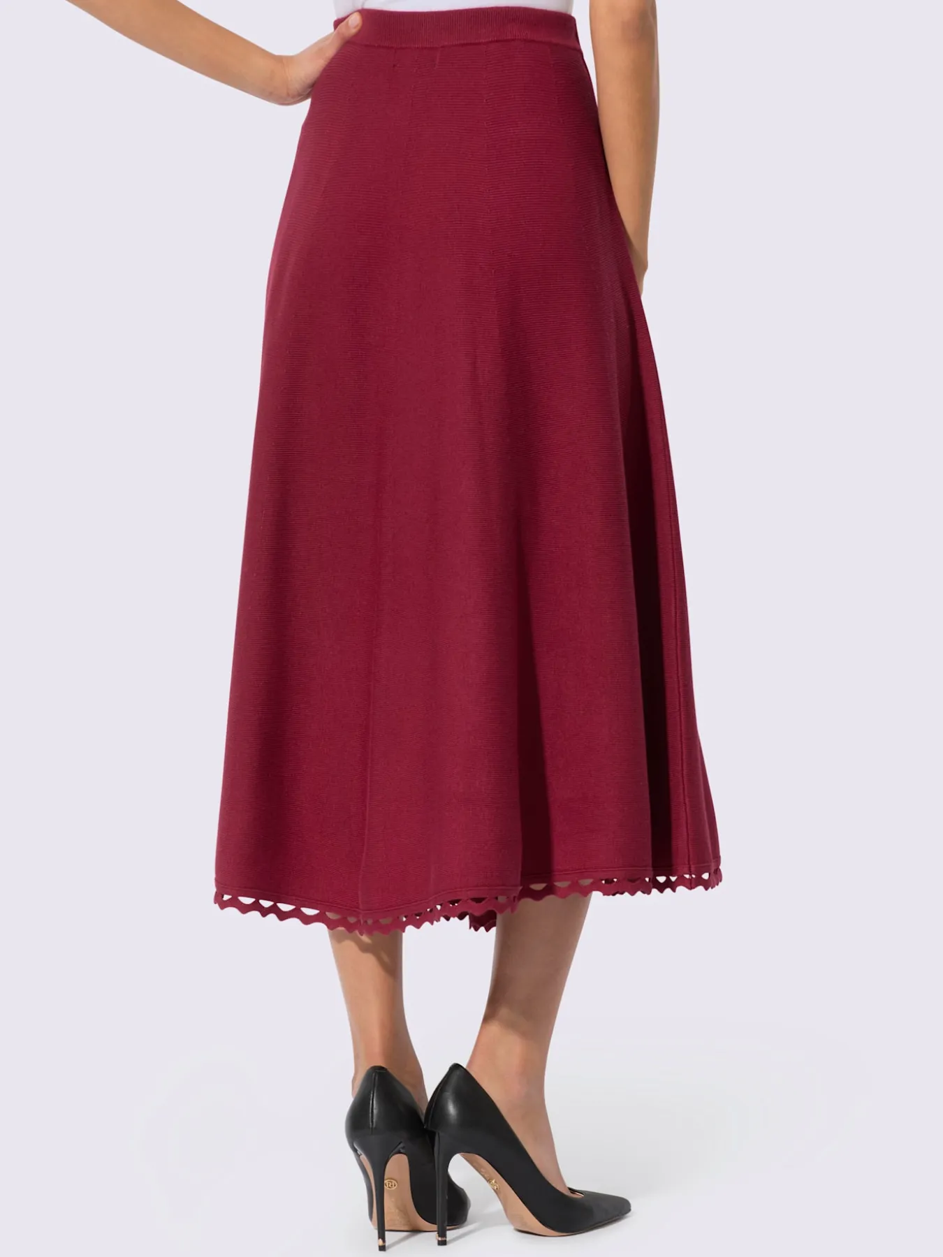 Jupe en tricot 30% lyocell