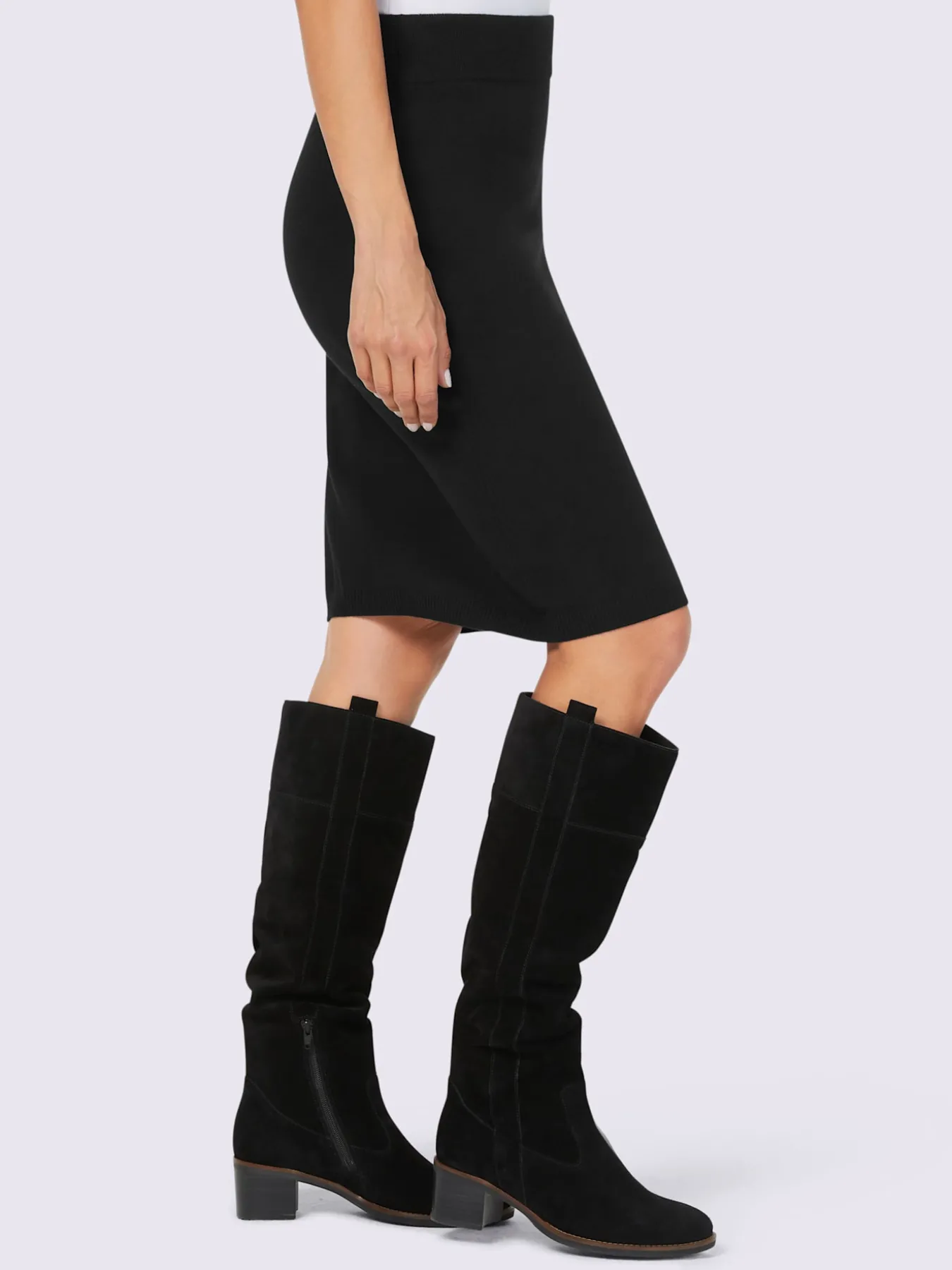 Jupe en tricot à porter ensemble ou séparément pour un style parfait