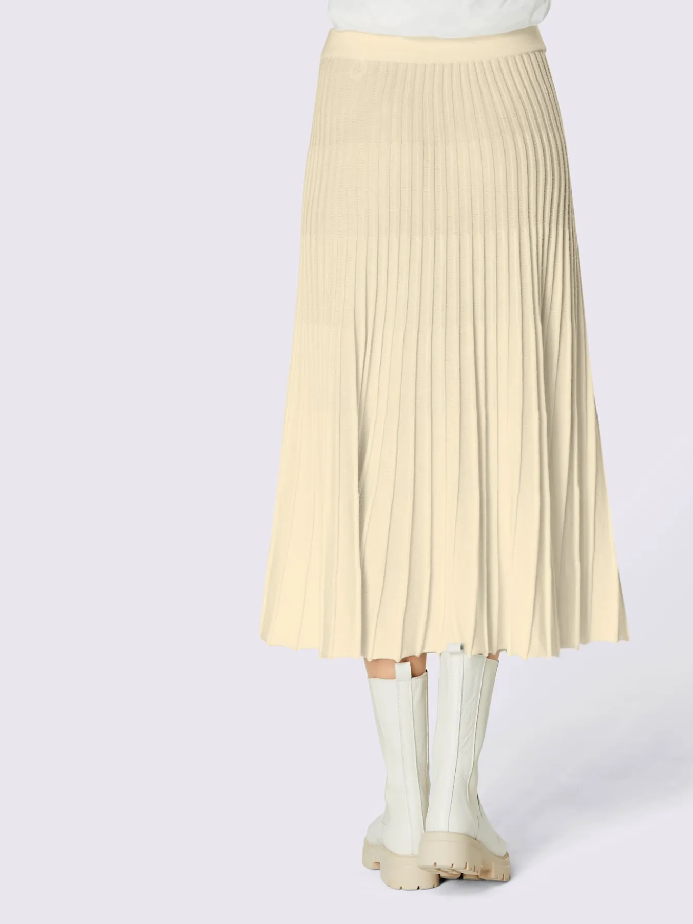 Jupe en tricot pure laine mérinos