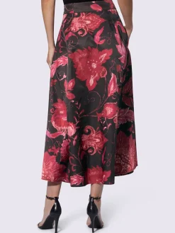 Jupe longue avec motif floral tendance