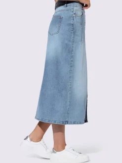 Jupe longue délavé tendance