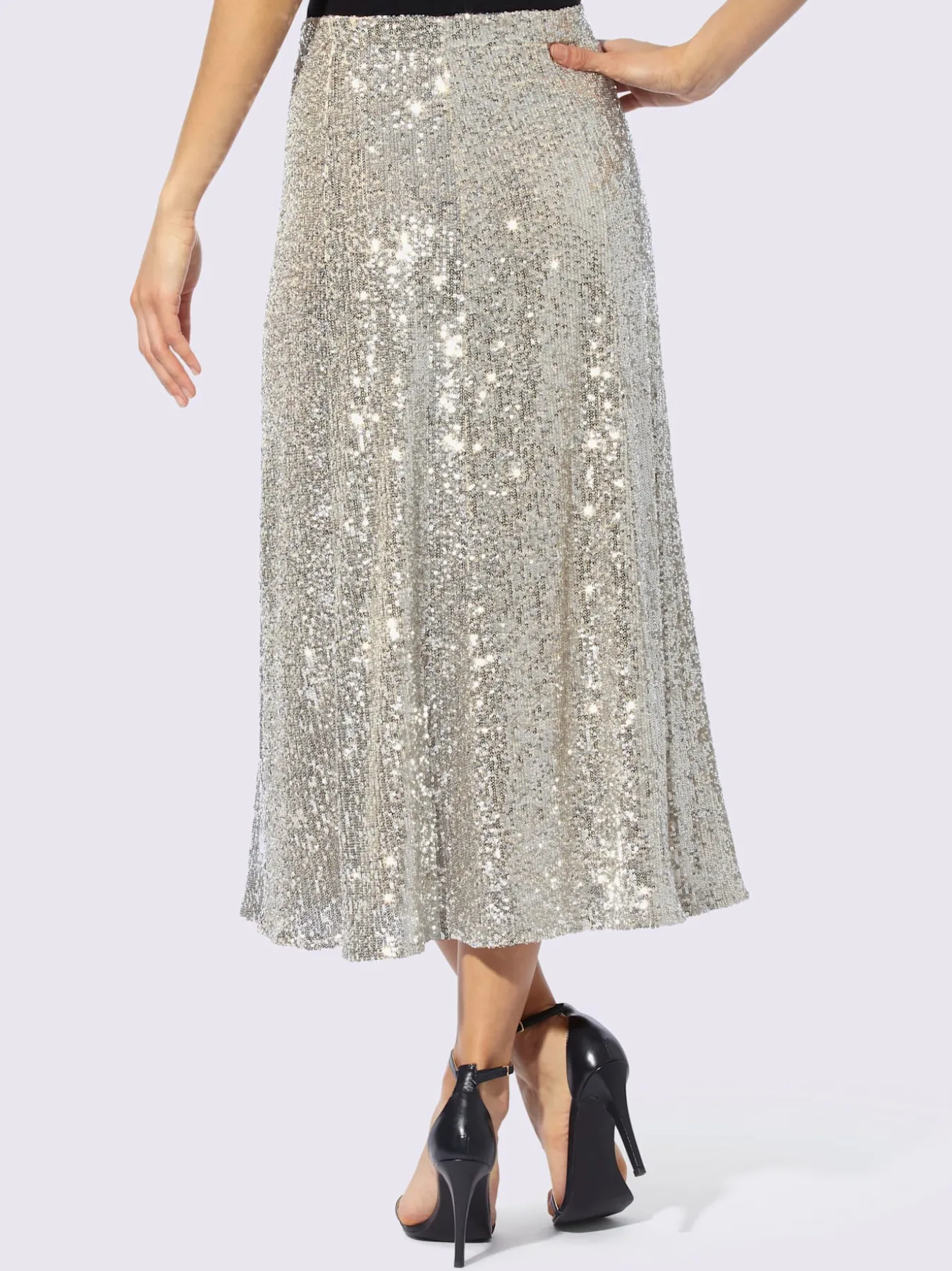 Jupe pailletée paillettes brillantes