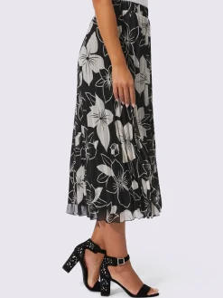 Jupe plissée qualité tissée