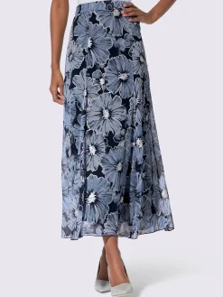 Jupe tissée en polyester recyclé