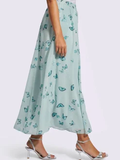Jupe tissée en polyester recyclé