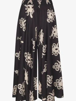 Jupe-culotte jambes extra-larges, style jupe