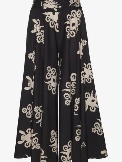 Jupe-culotte jambes extra-larges, style jupe