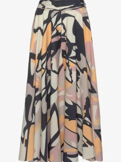 Jupe-culotte jambes extra-larges, style jupe