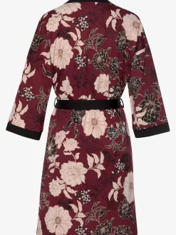 Kimono avec motif floral botanique
