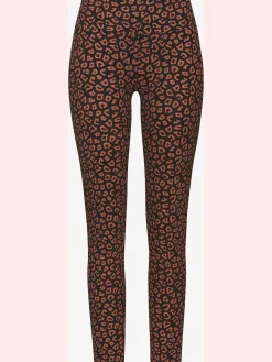 Legging à imprimé léopard