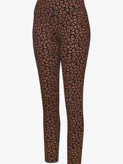 Legging à imprimé léopard