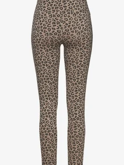 Legging à imprimé léopard