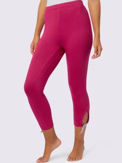 Legging 3/4 jersey fin