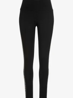 Legging avec détails léopard sur les côtés.