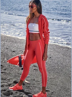 Legging avec passepoil