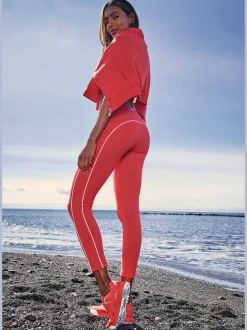 Legging avec passepoil