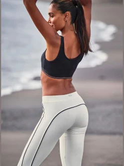 Legging avec passepoil
