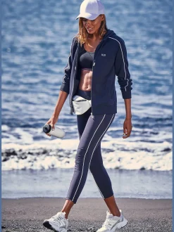 Legging avec passepoil