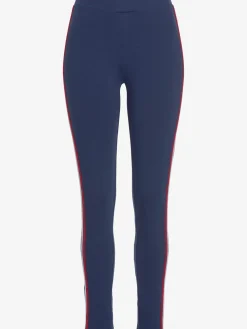 Legging avec rayures latérales contrastées