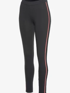 Legging avec rayures latérales contrastées