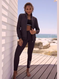 Legging basique avec broderie brillante