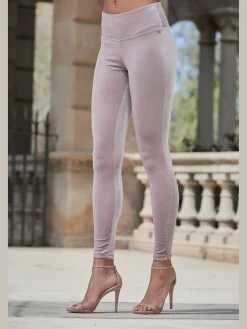 Legging caleçon brillant basique