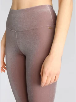 Legging caleçon brillant basique
